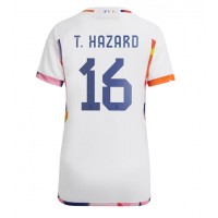 Dámy Fotbalový dres Belgie Thorgan Hazard #16 MS 2022 Venkovní Krátký Rukáv